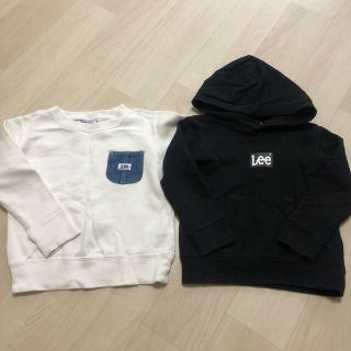 リー(Lee)のLee パーカー トレーナー スウェット リー こども 子供 キッズ セット(Tシャツ/カットソー)