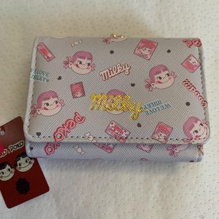 サンリオ(サンリオ)の星七様専用♡新品♡ペコちゃん♡総柄♡ガマ折り財布♡【中肌色Ｖｅｒ．】(財布)