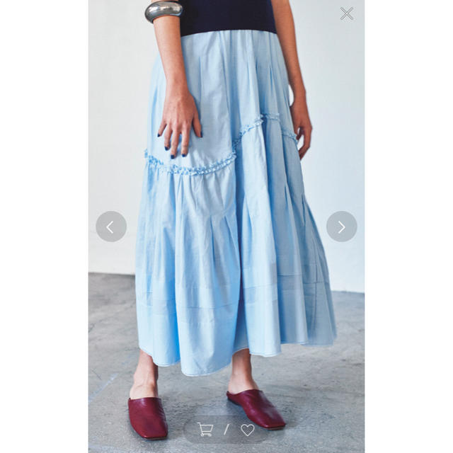DEUXIEME CLASSE(ドゥーズィエムクラス)のcasa fline カーサフライン　スカート レディースのスカート(ロングスカート)の商品写真