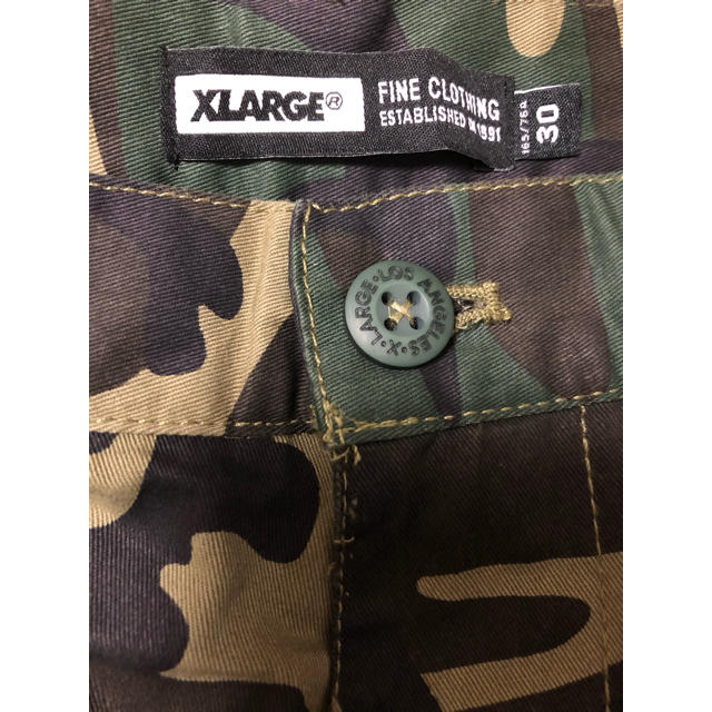 XLARGE(エクストララージ)のXLARGE 迷彩　短パン メンズのパンツ(ショートパンツ)の商品写真