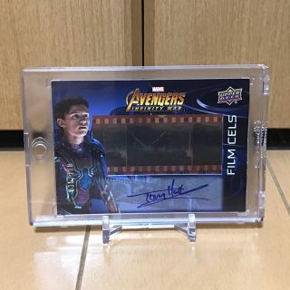 MARVEL - upper deck marvel トムホランド 直筆サインカードの通販｜ラクマ