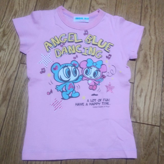 angelblue(エンジェルブルー)の美品★ナルミヤ★エンジェルブルーTシャツ110cm キッズ/ベビー/マタニティのキッズ服女の子用(90cm~)(Tシャツ/カットソー)の商品写真