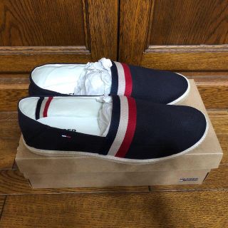 トミーヒルフィガー(TOMMY HILFIGER)のトミーヒルフィガー　スリッポン　26.0（24)(スリッポン/モカシン)