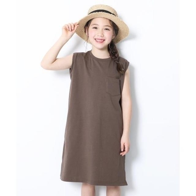 ♡devirockボックスタンクワンピース　サイズ130㎝♡ キッズ/ベビー/マタニティのキッズ服女の子用(90cm~)(ワンピース)の商品写真