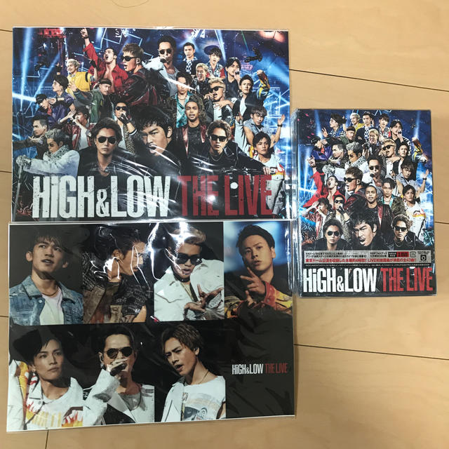 EXILE TRIBE(エグザイル トライブ)のHiGH&LOW DVD エンタメ/ホビーのDVD/ブルーレイ(ミュージック)の商品写真