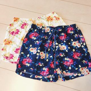 ユニクロ(UNIQLO)のUNIQLO♡花柄リラコ2枚セット♪(ルームウェア)