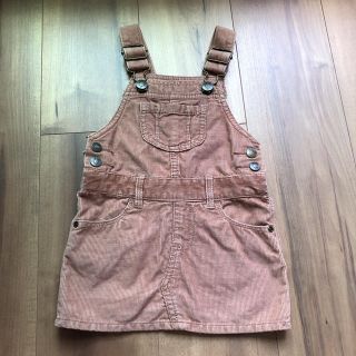 ベビーギャップ(babyGAP)のbabygap ワンピース　ジャンパースカート　80cm(ワンピース)