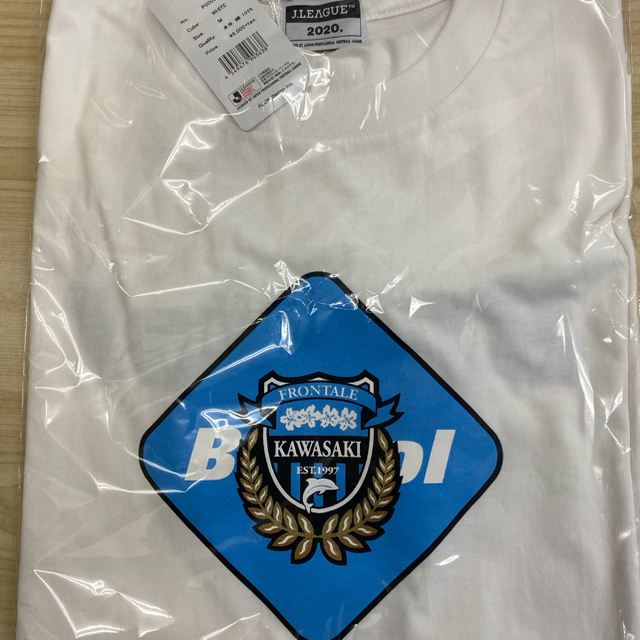 F.C.R.B.(エフシーアールビー)のF.C.Real Bristol JリーグコラボTシャツ 川崎フロンターレ 白 メンズのトップス(Tシャツ/カットソー(半袖/袖なし))の商品写真