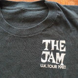 ヴィンテージ当時物1982年THE JAMポールウェラーPaul Weller(Tシャツ/カットソー(半袖/袖なし))