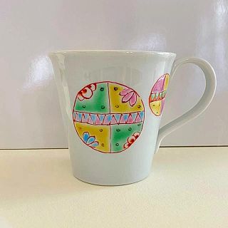 美術九谷焼　銀舟窯　マグカップ　未使用(食器)