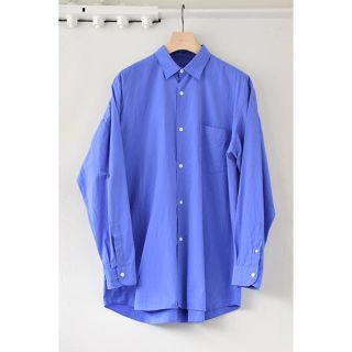 コモリ(COMOLI)の【18ss/希少品】comoli シャツ sax サイズ 1(シャツ)