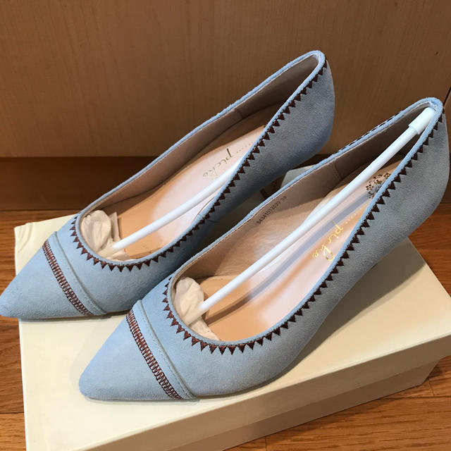 お値下げ‼️水色パンプス 24センチ | svetinikole.gov.mk
