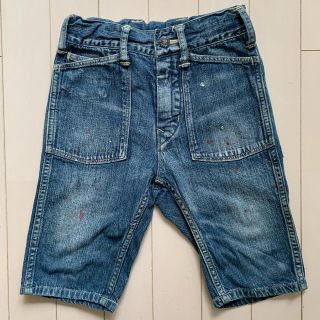 デニムダンガリー(DENIM DUNGAREE)のDENIM DUNGAREE 100 デニムダンガリー  ハーフパンツ デニム (パンツ/スパッツ)