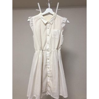 マジェスティックレゴン(MAJESTIC LEGON)の【MAGESTIC LEGON】ノースリーブワンピース👗(ひざ丈ワンピース)