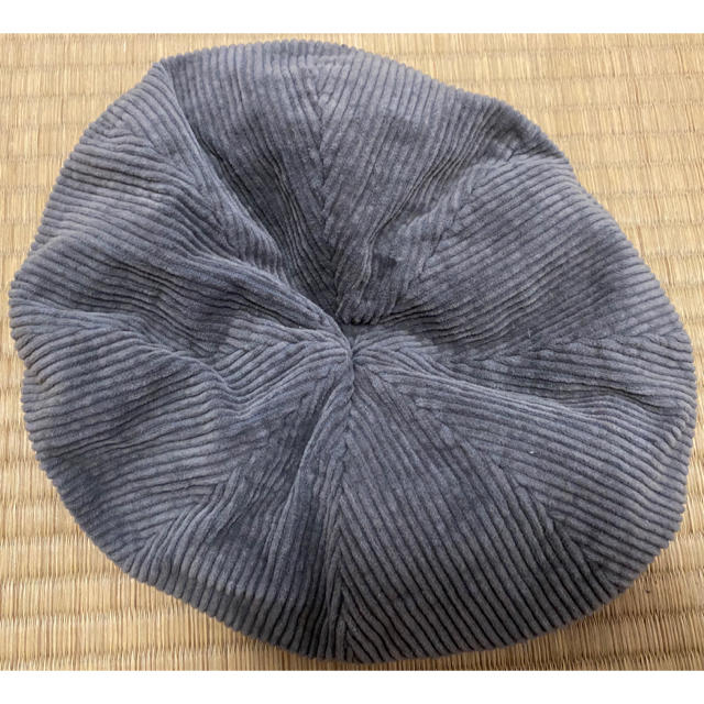 ベレー帽(チャコール) レディースの帽子(ハンチング/ベレー帽)の商品写真