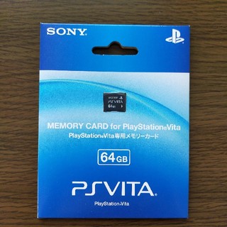 プレイステーションヴィータ(PlayStation Vita)のPSvita メモリーカード64GB(その他)