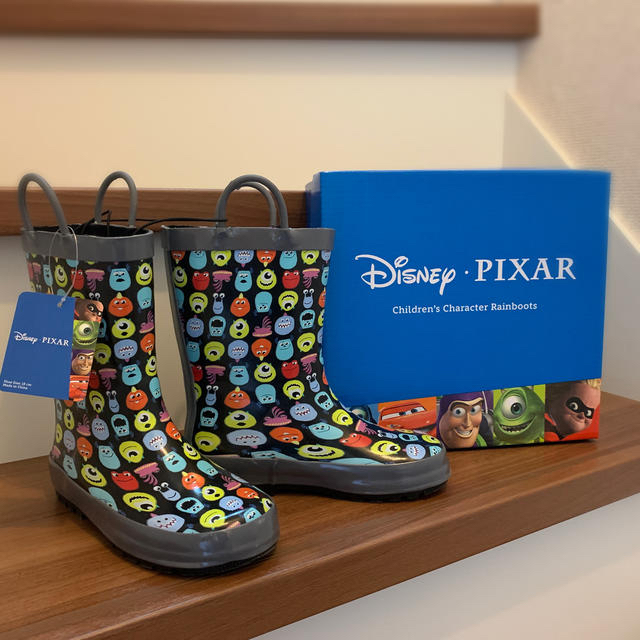 Disney(ディズニー)のレインブーツ キッズ/ベビー/マタニティのキッズ靴/シューズ(15cm~)(長靴/レインシューズ)の商品写真