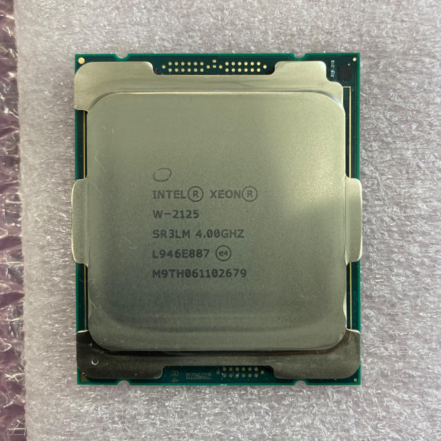 Intel® Xeon® W-2125 Quad-core Processor