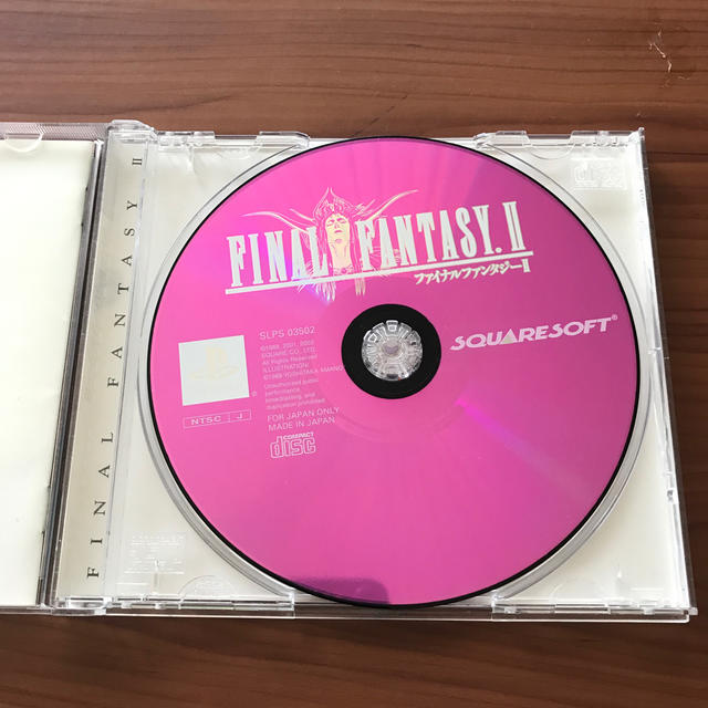 PlayStation(プレイステーション)のPS ファイナルファンタジー2 ps FINAL FANTASY Ⅱ エンタメ/ホビーのゲームソフト/ゲーム機本体(携帯用ゲームソフト)の商品写真