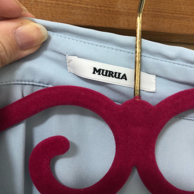 MURUA(ムルーア)の【MURUA】スキッパーシャツ レディースのトップス(シャツ/ブラウス(長袖/七分))の商品写真