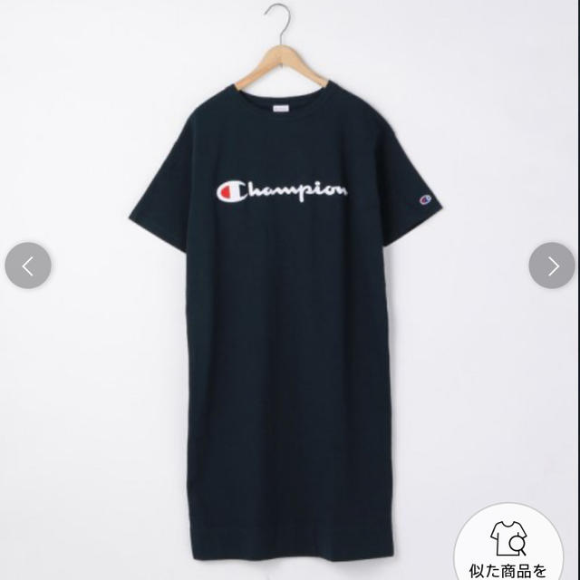 Champion(チャンピオン)のchampion チャンピオン　半袖ワンピース　 レディースのワンピース(ロングワンピース/マキシワンピース)の商品写真