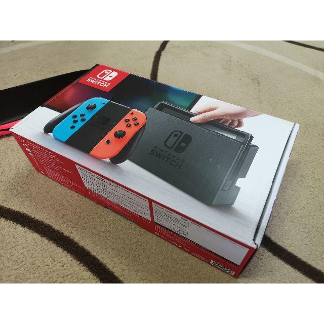 Nintedo Switch 任天堂スイッチ ネオンブルー ニンテンドウ 新品