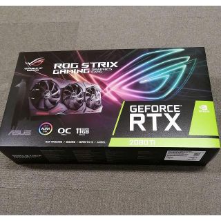 エイスース(ASUS)のASUS　ROG-STRIX-RTX2080TI-O11G-GAMING 新品(PCパーツ)