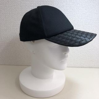 ボッテガヴェネタ(Bottega Veneta)のボッテガヴェネタ 帽子 イントレチャート キャップ Mサイズ(キャップ)