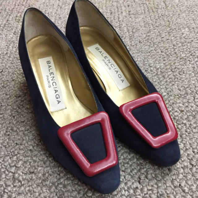 Balenciaga(バレンシアガ)のバレンシアガ ツートンヒール レディースの靴/シューズ(ローファー/革靴)の商品写真