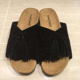 ミネトンカ(Minnetonka)のミネトンカ ミラ ブラック7 MINNETONKA MILA  7(サンダル)