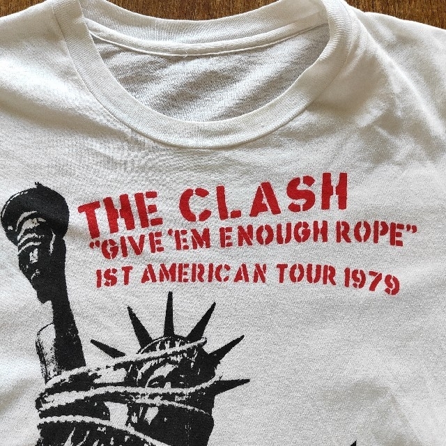 90s ノンオフィシャル　the  CLASH クラッシュ　TEE ヴィンテージ