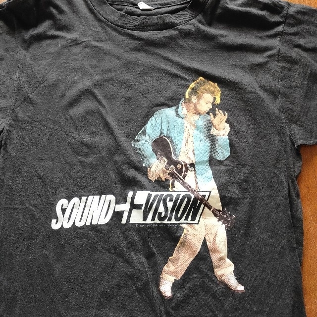 デビットボウイ　David Bowie ビンテージ　vintage tシャツ