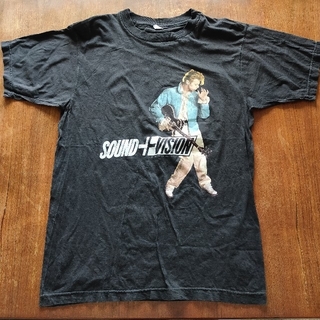 ヴィンテージ当時物1990年デビッドボウイDavid Bowie Tシャツ(Tシャツ/カットソー(半袖/袖なし))