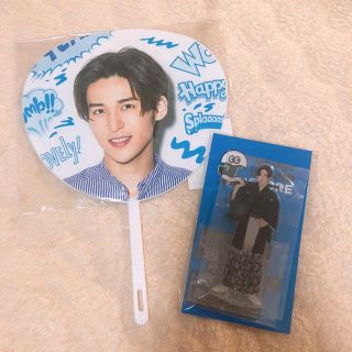 ジャニーズ(Johnny's)の目黒蓮　うちわ・アクリルスタンド(アイドルグッズ)