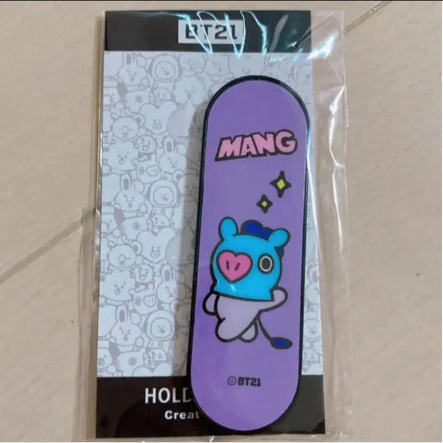 防弾少年団(BTS)(ボウダンショウネンダン)のMANG ケータイリング スマホ/家電/カメラのオーディオ機器(ヘッドフォン/イヤフォン)の商品写真