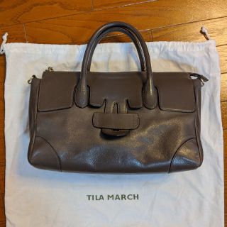 ティラマーチ(TILA MARCH)のTILA MARCHレザートート(トートバッグ)