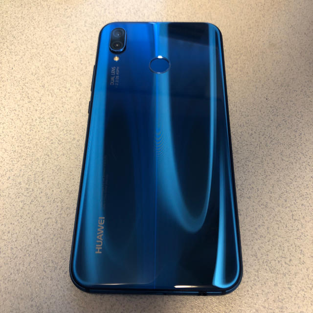 HUAWEI P20 lite クラインブルー　ワイモバイル 2