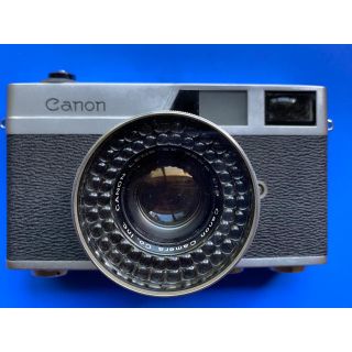 キヤノン(Canon)のcanonet ケースつき　キャノン　カメラ　アンティーク(フィルムカメラ)