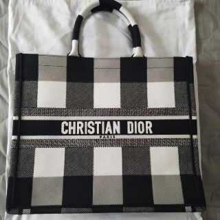 Christian Dior - 定価25万良好寄💗Christian Dior希少カラーアクア☆ラージ トートの通販 by やのある's