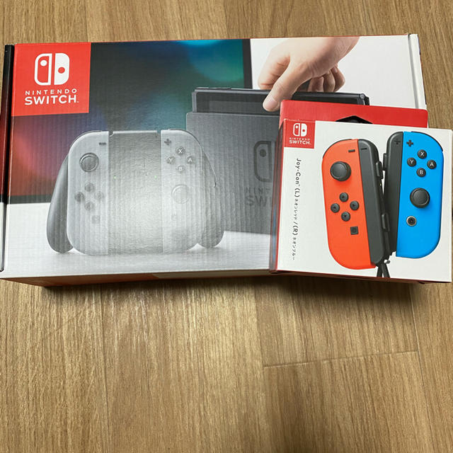 Nintendo Switch(ニンテンドースイッチ)のニンテンドースイッチ本体＋ジョイコンセットNintendo Switch エンタメ/ホビーのゲームソフト/ゲーム機本体(家庭用ゲーム機本体)の商品写真