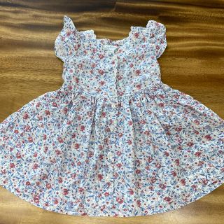 ラルフローレン(Ralph Lauren)のラルフローレン☆花柄ワンピース☆18M(ワンピース)