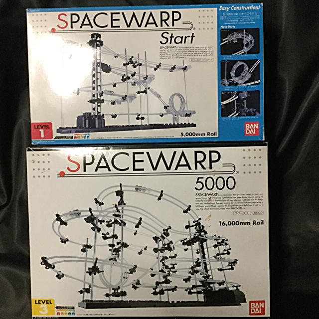 SPACEWARP & SPACERAIL 3セット バンダイ他 インテリア玩具