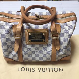 ヴィトン(LOUIS VUITTON) ダミエ・アズール ボストンバッグ(レディース ...