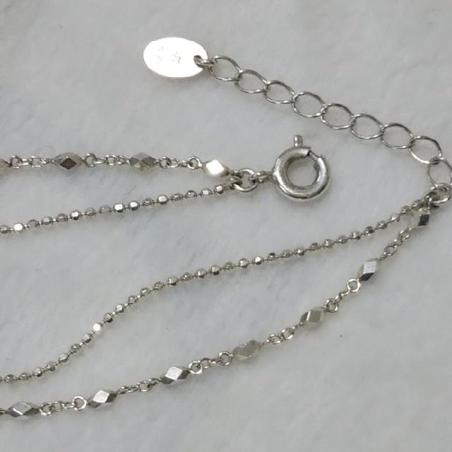 4℃(ヨンドシー)の4℃２連ブレスレット silver レディースのアクセサリー(ブレスレット/バングル)の商品写真