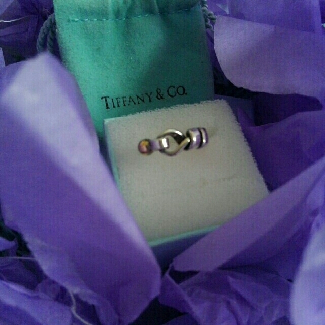Tiffany & Co.(ティファニー)の💙専用です💙ティファニー🌟K18＆silver925🌟リング レディースのアクセサリー(リング(指輪))の商品写真