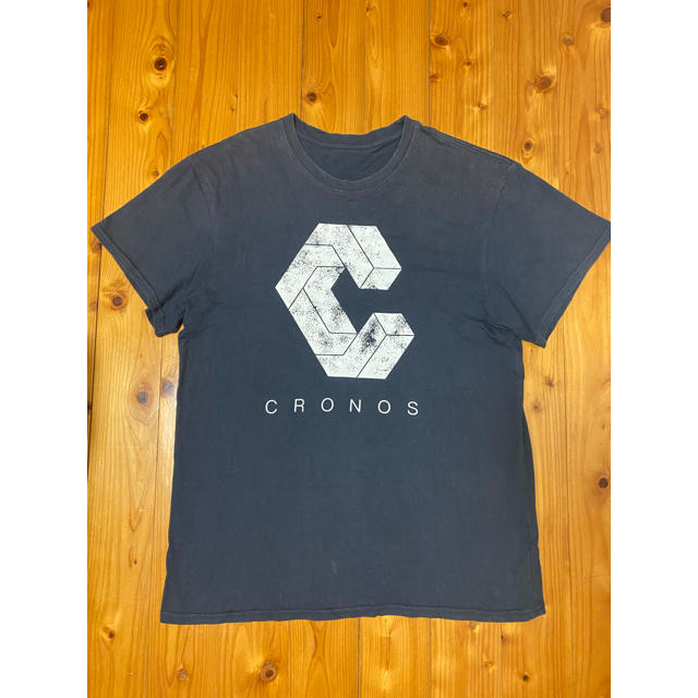 cronos over size Tシャツ Mサイズ ネイビー メンズのトップス(Tシャツ/カットソー(半袖/袖なし))の商品写真
