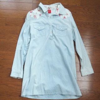 トミーガール(tommy girl)のtommy  girlデニムシャツワンピース/チュニック(シャツ/ブラウス(長袖/七分))