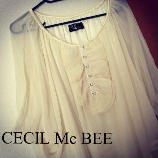 セシルマクビー(CECIL McBEE)のセシルマクビー！(＾ω＾)送込(カットソー(長袖/七分))