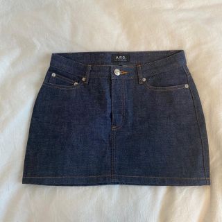 アーペーセー(A.P.C)のA.P.C. ミニスカート　アーペーセー　デニムスカート(ミニスカート)