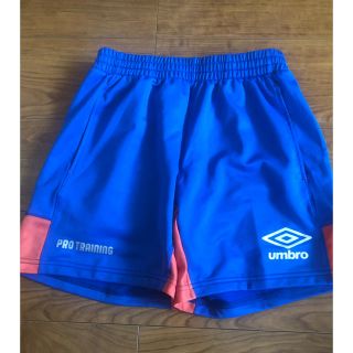 アンブロ(UMBRO)のアンブロ　ハーフパンツ　レディース  M ブルー(ウェア)